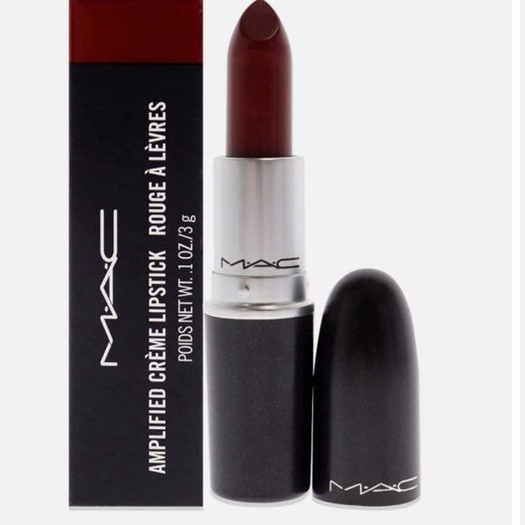🧚♀️DUBONNET Mac Cosmetics Amplified Creme Lipstick NWT - Picture 4 of 7